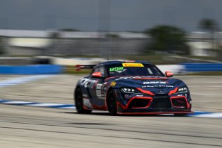 #68 Toyota Gazoo Racing GR Supra GT4 EVO2 of Tyler Gonzalez and Westin Workman, RAFA Racing Team, GT4 America, Silver, SRO America, Sebring International Raceway, Sebring, FL, May 7 - 10, 2026
 | Fred Hardy | www.echoandorigin.studio &copy;2026