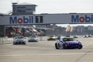#24 Porsche 718 Cayman GT4 RS Clubsport of Ashley Freiberg and Loni Unser, Kellymoss, GT4 America, Silver, SRO America, Sebring International Raceway, Sebring, FL, May 7 - 10, 2026
 | Fred Hardy | www.echoandorigin.studio &copy;2026