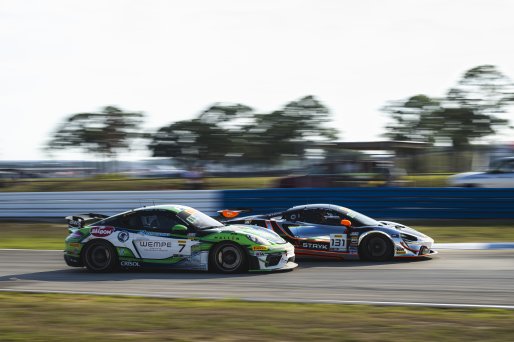 #7 Porsche 718 Cayman GT4 RS Clubsport of Yves Baltas and Jimmy Llibre, ACI Motorsports, GT4 America, Silver, SRO America, Sebring International Raceway, Sebring, FL, May 7 - 10, 2026
 | Fred Hardy | www.echoandorigin.studio &copy;2026