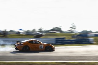 #25 Porsche 718 Cayman GT4 RS Clubsport of Damir Hot and Ryan Yardley, ACI Motorsports, GT4 America, Pro-Am, SRO America, Sebring International Raceway, Sebring, FL, May 7 - 10, 2026
 | Fred Hardy | www.echoandorigin.studio &copy;2026