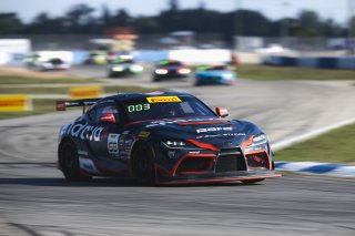 #68 Toyota Gazoo Racing GR Supra GT4 EVO2 of Tyler Gonzalez and Westin Workman, RAFA Racing Team, GT4 America, Silver, SRO America, Sebring International Raceway, Sebring, FL, May 7 - 10, 2026
 | Fred Hardy | www.echoandorigin.studio &copy;2026