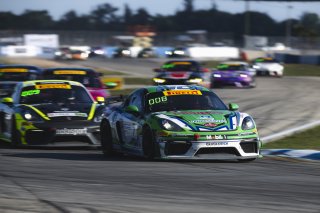 #7 Porsche 718 Cayman GT4 RS Clubsport of Yves Baltas and Jimmy Llibre, ACI Motorsports, GT4 America, Silver, SRO America, Sebring International Raceway, Sebring, FL, May 7 - 10, 2026
 | Fred Hardy | www.echoandorigin.studio &copy;2026