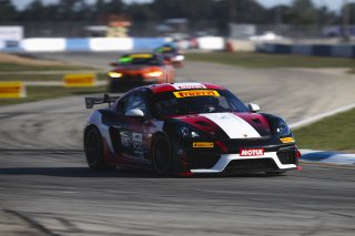 #028 Porsche 718 Cayman GT4 RS Clubsport of Luca Mars and Spencer Pumpelly, RS1, GT4 America, Silver, SRO America, Sebring International Raceway, Sebring, FL, May 7 - 10, 2026
 | Fred Hardy | www.echoandorigin.studio &copy;2026