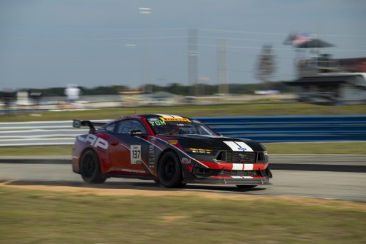 #137 Ford Mustang GT4 (S650), GT4 America, Pro-Am, SRO America, Sebring International Raceway, Sebring, FL, May 7 - 10, 2026
 | Fred Hardy | www.echoandorigin.studio &copy;2026