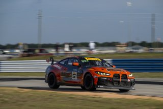 #51 BMW M4 GT4 (G82) EVO of Kevin Boehm and Francis Selldorff, Auto Technic Racing, GT4 America, Silver, SRO America, Sebring International Raceway, Sebring, FL, May 7 - 10, 2026
 | Fred Hardy | www.echoandorigin.studio &copy;2026