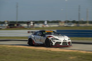 #72 Toyota Gazoo Racing GR Supra GT4 EVO2 of Anthony Geraci and Kenny Schmied, RAFA Racing Team, GT4 America, Am, SRO America, Sebring International Raceway, Sebring, FL, May 7 - 10, 2026
 | Fred Hardy | www.echoandorigin.studio &copy;2026