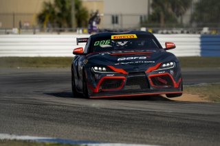 #68 Toyota Gazoo Racing GR Supra GT4 EVO2 of Tyler Gonzalez and Westin Workman, RAFA Racing Team, GT4 America, Silver, SRO America, Sebring International Raceway, Sebring, FL, May 7 - 10, 2026
 | Fred Hardy | www.echoandorigin.studio &copy;2026