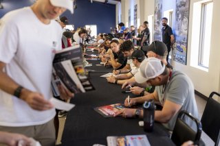 Autograph Session, GT4 America, SRO America, Sebring International Raceway, Sebring, FL, May 7 - 10, 2026
 | Fred Hardy | www.echoandorigin.studio &copy;2026