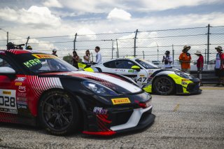 #47 Porsche 718 Cayman GT4 RS Clubsport of Matt Travis and Matheus Leist, NOLASPORT, GT4 America, Pro-Am, SRO America, Sebring International Raceway, Sebring, FL, May 7 - 10, 2026
 | Fred Hardy | www.echoandorigin.studio &copy;2026