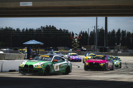 #98 BMW M4 GT4 (G82) EVO of Josh Green and Bruno Colombo, Random Vandals Racing, GT4 America, Silver, SRO America, Sebring International Raceway, Sebring, FL, May 7 - 10, 2026
 | Fred Hardy | www.echoandorigin.studio &copy;2026