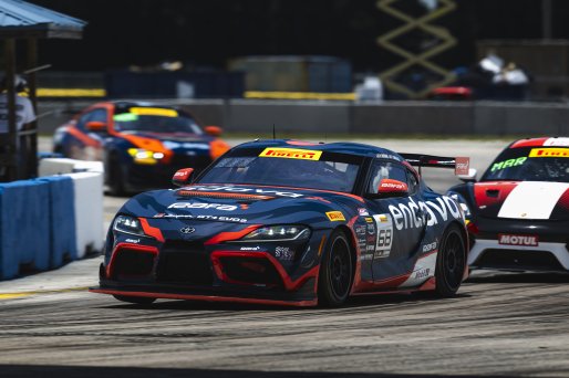 #68 Toyota Gazoo Racing GR Supra GT4 EVO2 of Tyler Gonzalez and Westin Workman, RAFA Racing Team, GT4 America, Silver, SRO America, Sebring International Raceway, Sebring, FL, May 7 - 10, 2026
 | Fred Hardy | www.echoandorigin.studio &copy;2026