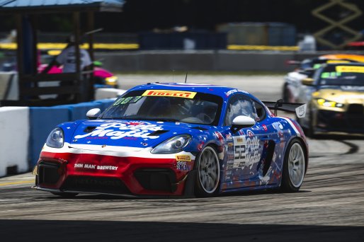 #52 Porsche 718 Cayman GT4 RS Clubsport of Tom Kopczynski and Eric Filgueiras, Kellymoss, GT4 America, Pro-Am, SRO America, Sebring International Raceway, Sebring, FL, May 7 - 10, 2026
 | Fred Hardy | www.echoandorigin.studio &copy;2026