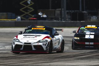 #72 Toyota Gazoo Racing GR Supra GT4 EVO2 of Anthony Geraci and Kenny Schmied, RAFA Racing Team, GT4 America, Am, SRO America, Sebring International Raceway, Sebring, FL, May 7 - 10, 2026
 | Fred Hardy | www.echoandorigin.studio &copy;2026