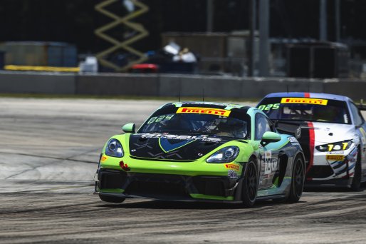#10 Porsche 718 Cayman GT4 RS Clubsport of Ross Poole and Muzaffar Gafurov, ACI Motorsports, GT4 America, Am, SRO America, Sebring International Raceway, Sebring, FL, May 7 - 10, 2026
 | Fred Hardy | www.echoandorigin.studio &copy;2026