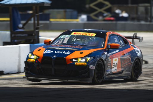 #94 BMW M4 GT4 (G82) EVO of Sam Craven and Kenton Koch, Random Vandals Racing, GT4 America, Pro-Am, SRO America, Sebring International Raceway, Sebring, FL, May 7 - 10, 2026
 | Fred Hardy | www.echoandorigin.studio &copy;2026