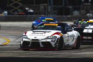 #72 Toyota Gazoo Racing GR Supra GT4 EVO2 of Anthony Geraci and Kenny Schmied, RAFA Racing Team, GT4 America, Am, SRO America, Sebring International Raceway, Sebring, FL, May 7 - 10, 2026
 | Fred Hardy | www.echoandorigin.studio &copy;2026