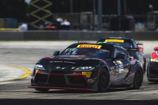 #03 Toyota Gazoo Racing GR Supra GT4 EVO2 of Karl Forman and Ryan Eversley, Precision Racing LA, GT4 America, Pro-Am, SRO America, Sebring International Raceway, Sebring, FL, May 7 - 10, 2026
 | Fred Hardy | www.echoandorigin.studio &copy;2026