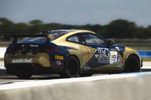 #19 BMW M4 GT4 (G82) EVO of Roland Krainz and Stevan McAleer, Auto Technic Racing, GT4 America, Pro-Am, SRO America, Sebring International Raceway, Sebring, FL, May 7 - 10, 2026
 | Fred Hardy | www.echoandorigin.studio &copy;2026
