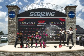 #21 BMW M4 GT4 (G82) EVO of Alex Garcia and Michael Garcia, ACI Motorsports, GT4 America, Am, SRO America, Sebring International Raceway, Sebring, FL, May 7 - 10, 2026, #36 BMW M4 GT4 (G82) EVO of James Clay and James Walker Jr., BimmerWorld, #72 Toyota G | Fred Hardy | www.echoandorigin.studio &copy;2026