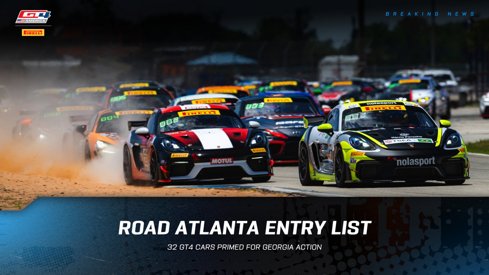 Pirelli GT4 America is Ripe with Opportunity for Road Atlanta Return