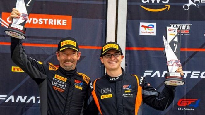 Mercedes-AMG Motorsport Customer Racing Teams Secure Saturday Pirelli GT4 America 1-2 Class Finish at Watkins Glen International