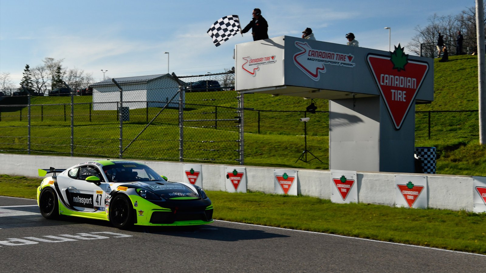 NOLASPORT’S Travis/Hart Win Pirelli GT4 America SprintX Race at  Canadian Tire Motorsport Park   