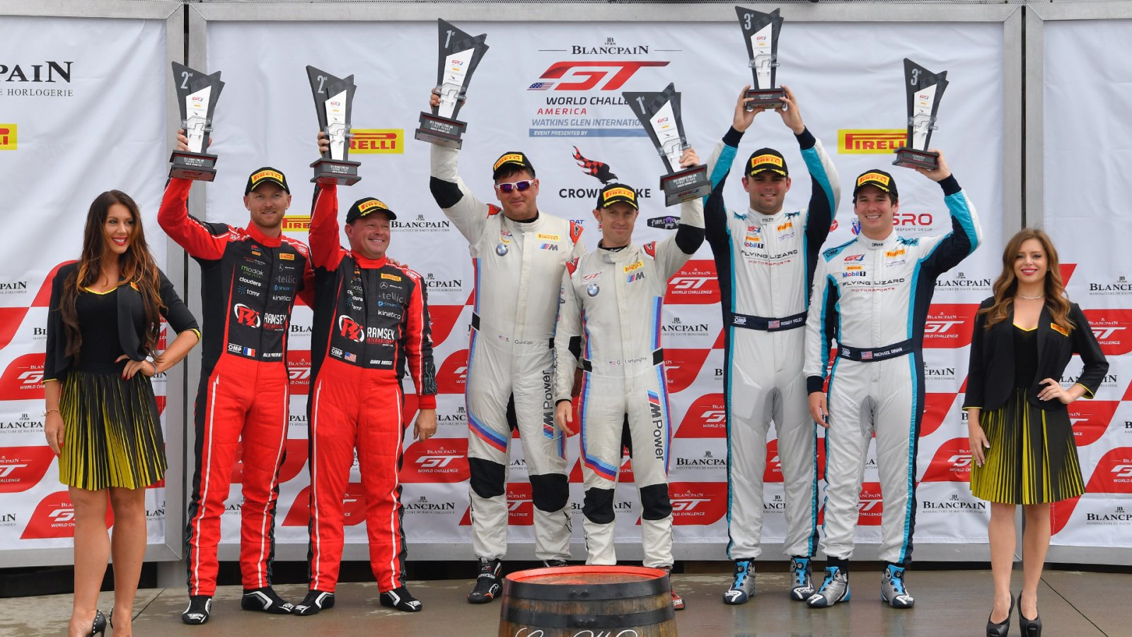Murillo Racing Wins Shortened Pirelli GT4 America SprintX Race 2 From Watkins Glen