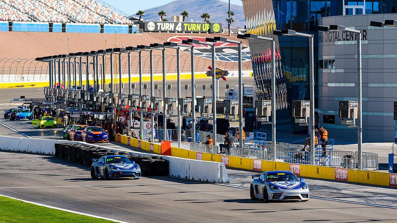 Flying Lizard Closes Out SRO America Season  in Las Vegas with Top Five Finish