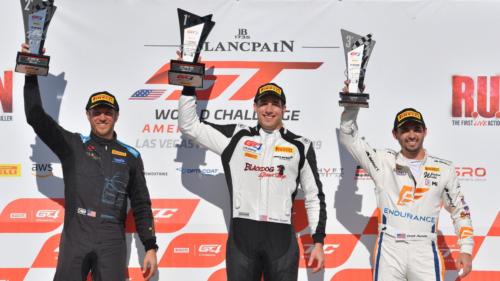 Cooper Wins Final Pirelli GT4 America Sprint Race of 2019; James Clinches Driver’s Title