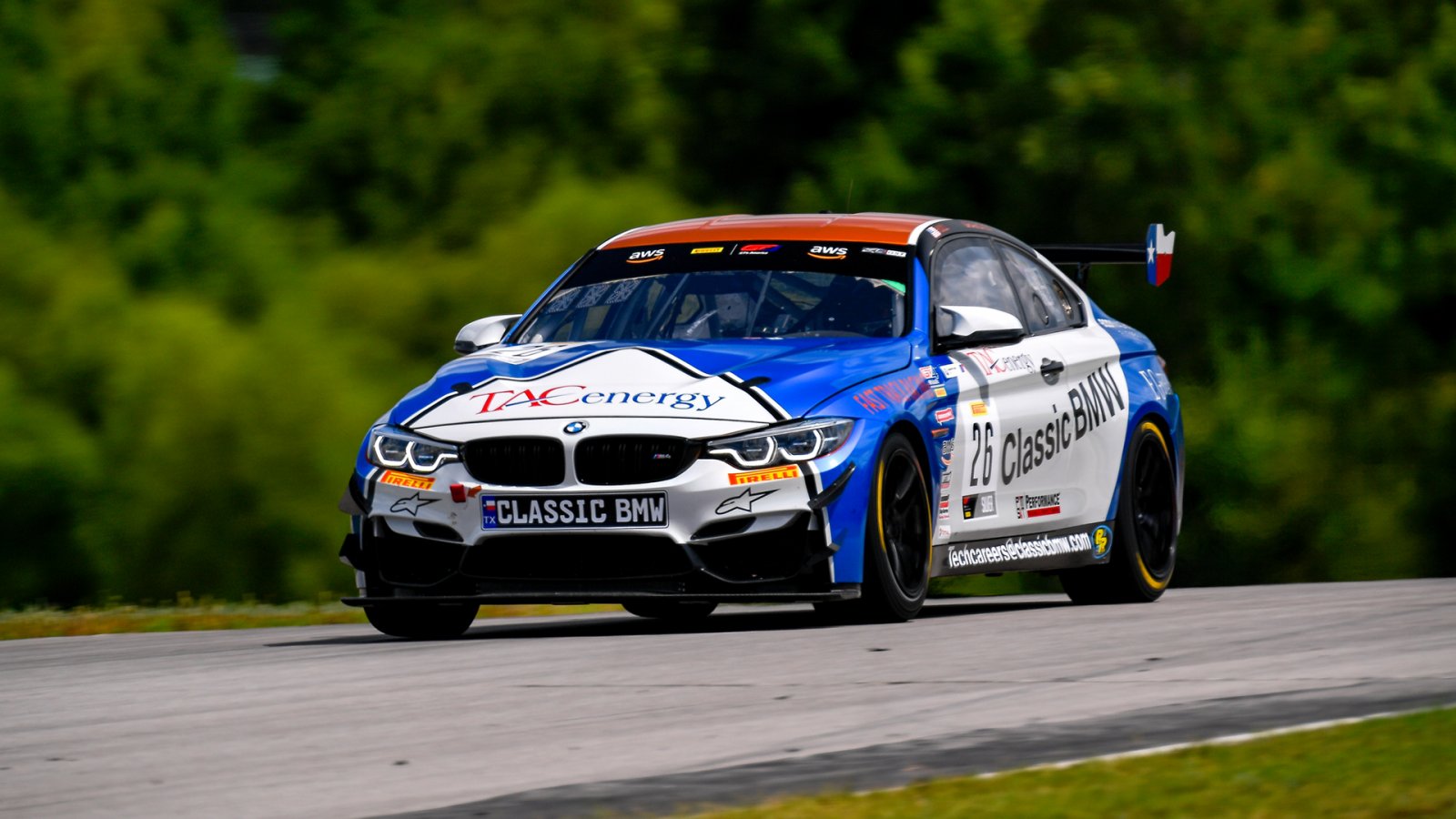 Fast Track Racing/Classic BMW Team Scores GT4 SprintX Win At VIR in SRO America Tripleheader Sports Car Competition