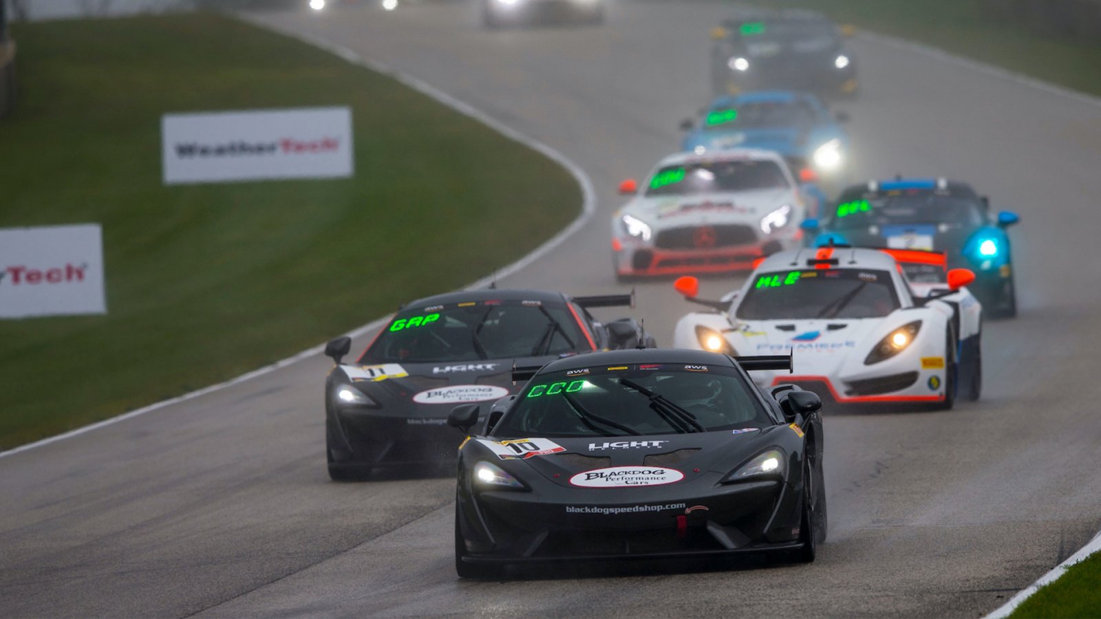 Double-Podium for Blackdog Speed Shop in Road America GT4 Sprint Opener