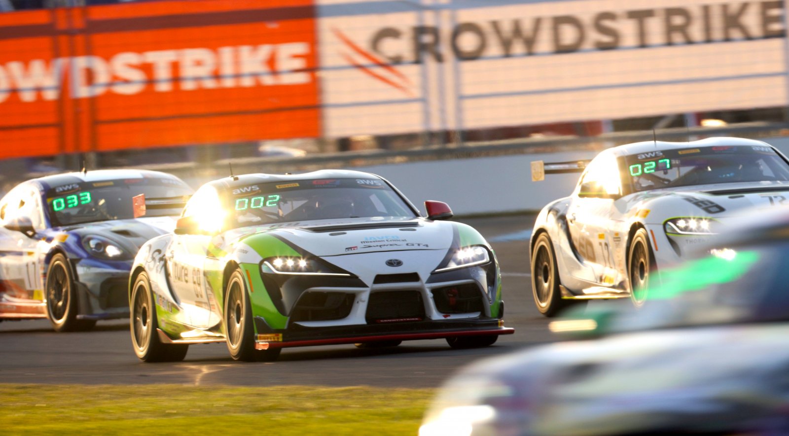 Auto Technic Racing, Smooge Racing  and Conquest Racing Quickest Across the Bricks in Practice Session 2 in Pirelli GT4 America