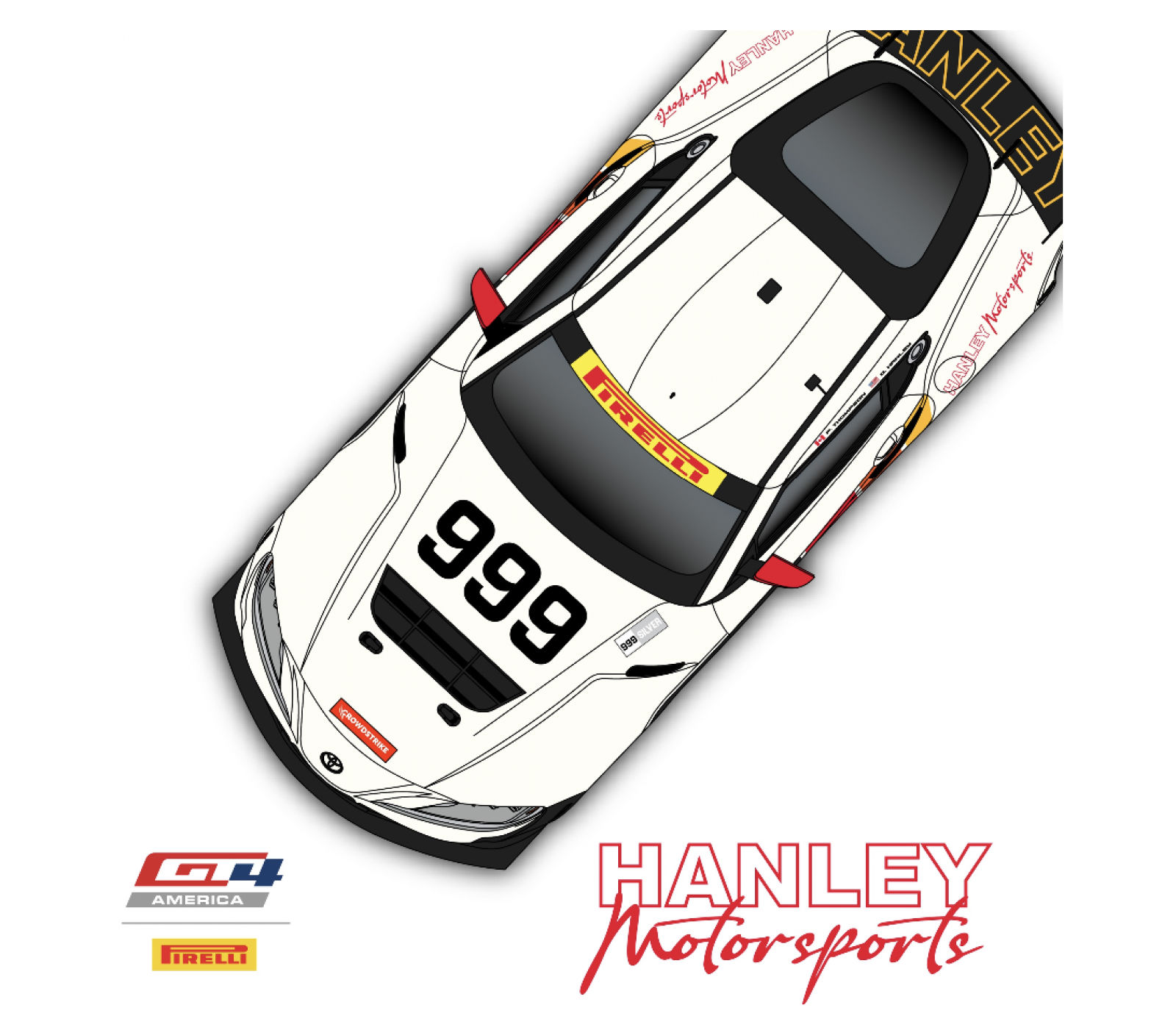 Hanley Motorsports Debuts with a 2023 Campaign in Pirelli GT4 America