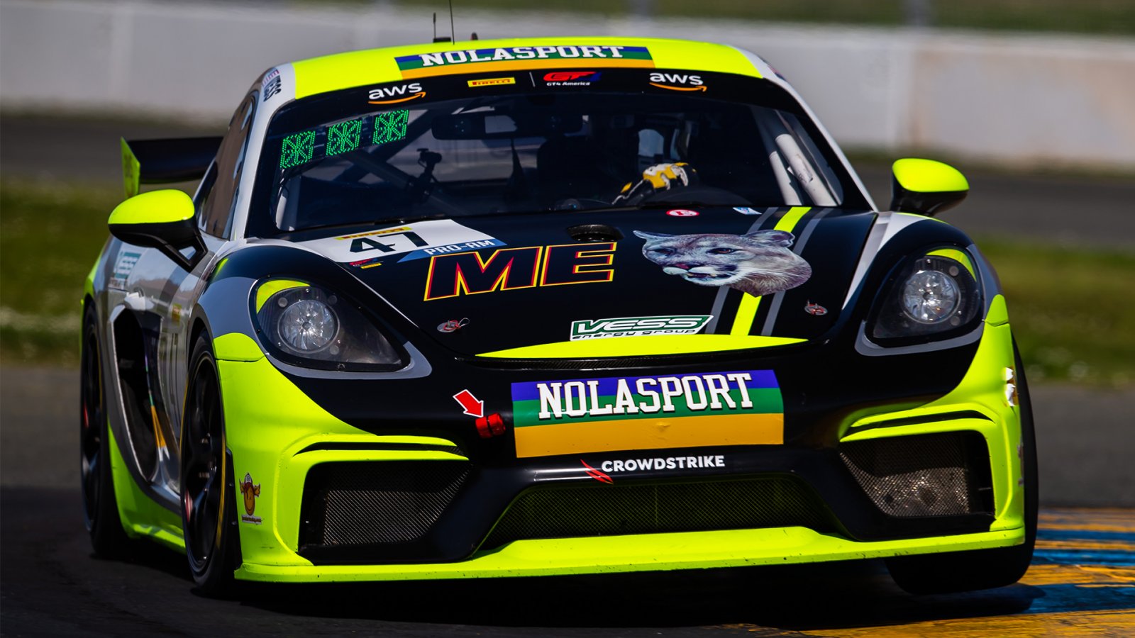 NOLASPORT Leads Season-Opening Pirelli GT4 America Practice Session at Sonoma Raceway