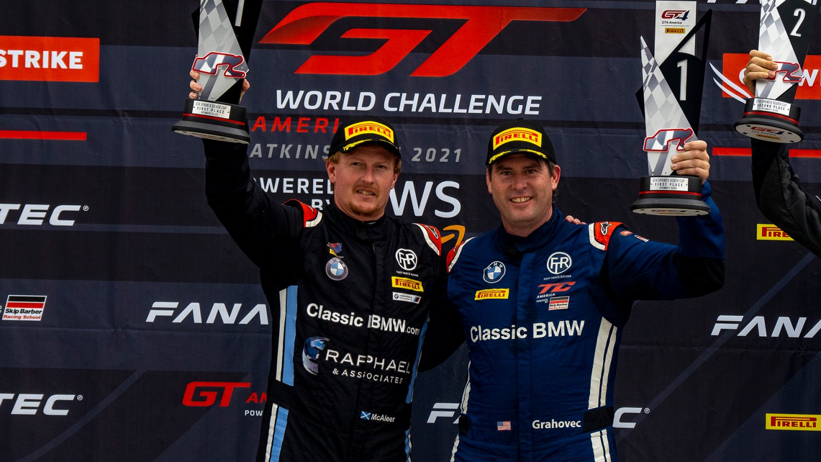 Stevan McAleer & Toby Grahovec Seek Another Pirelli GT4 America Victory This Weekend at Famed Sebring Circuit for Fast Track Racing