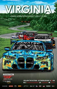 VIRginia International Raceway Poster