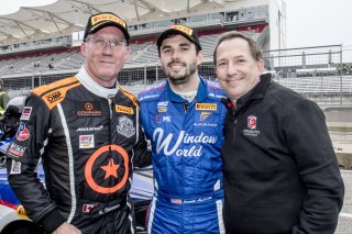 Podium, Race 1 Pirelli GT4 America, Circuit of the Americas, Austin, TX, March 2019.  (SRO/Brian Cleary-BCPix.com)   | 2019 Brian Cleary