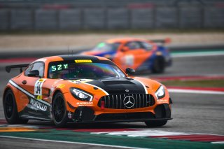 Austin , TX - March 02: Matthew Fassnacht  or Christian Szymczak pilots the #34 Mercedes-AMG GT4, competing in the GT4 East class during the Blancpain GT World Challenge Presented by Euroworld Motorsports on March 02, 2019 at the Circuit of The Americas i | © 2018 SRO / Gavin Baker
Gavin Baker
www.GavinBakerPhotography.com