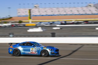 #40 Ford Mustang GT4 of James Pesek  with PF Racing

2019 Blancpain GT World Challenge America - Las Vegas, Las Vegas NV | Gavin Baker/SRO
