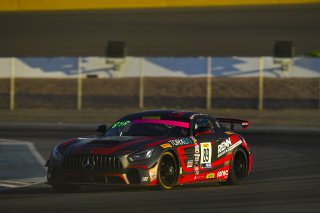 #89 Mercedes-AMG GT4 of Patrick Byrne and Guy Cosmo with RENNTech Motorsports

2019 Blancpain GT World Challenge America - Las Vegas, Las Vegas NV | Gavin Baker/SRO
