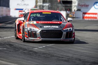 #04 Audi R8 LMS GT4 of C.J. Moses, Streets of Long Beach, Long Beach, CA.  (Photo by Ken Weisenberger)
 | Brian Cleary/BCPix.com    