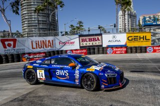 #14 Audi R8 LMS GT4 of James Sofronas, Streets of Long Beach, Long Beach, CA.  (Photo by Ken Weisenberger)
 | Brian Cleary/BCPix.com    