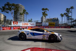 #62 McLaren 570S GT4 of Mark Klenin, Streets of Long Beach, Long Beach, CA.
 | Brian Cleary/SRO      
