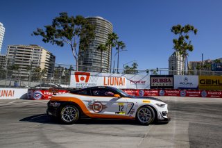 #12 Ford Mustang GT4 of Drew Stavely, Streets of Long Beach, Long Beach, CA.
 | Brian Cleary/SRO      