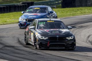 #22, BMW M4 GT4, Marko Radisic and Karl Wittmer, GT4, VIRginia International Raceway, Alton VA
 | Brian Cleary/SRO
