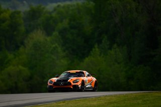 #34 Mercedes-AMG GT4 of Matthew Fassnacht and Christian Szymczak 

VIRginia International Raceway, Alton VA | Gavin Baker/SRO
