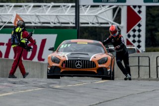 #34 Mercedes-AMG GT4 of Matthew Fassnacht and Christian Szymczak, Castrol Victoria Day SpeedFest Weekend, Clarington ON
 | Brian Cleary/SRO