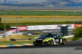 #2 Audi R8 LMS GT4 of Jason Bell James Sofronas 

SRO at Sonoma Raceway, Sonoma CA | Gavin Baker/SRO
