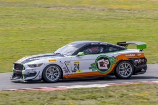 #24 Ford Mustang GT4 of Frank Gannett and Drew Staveley, Rose Cup Races, Portland OR
 | Brian Cleary/SRO

