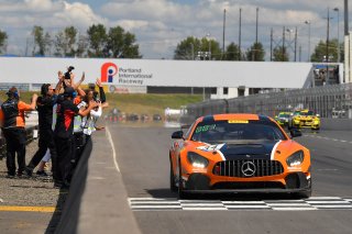 #34 Mercedes-AMG GT4 of Kenny Murillo and Christian Szymczak 

Rose Cup Races, Portland OR | Gavin Baker/SRO
